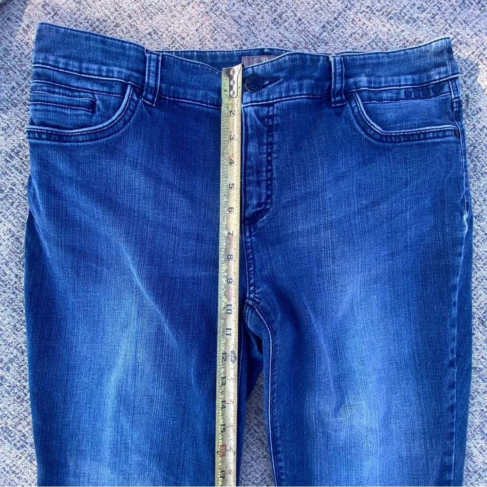 Chico’s So Slimming Jeans size 2 US 12 31 Cropped Capri Length Casual Denim - Picture 4 of 15